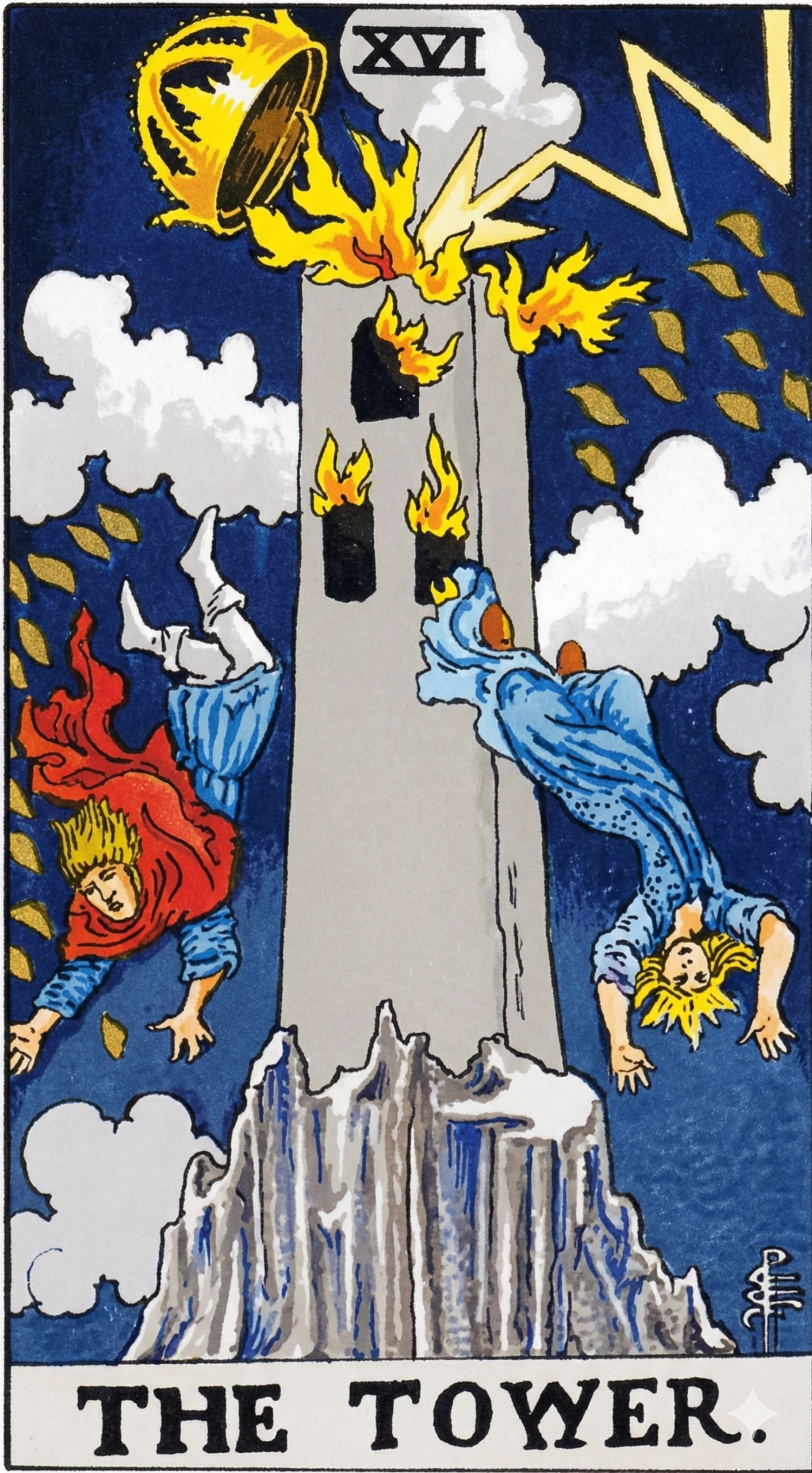 La Torre – Significato, Parole Chiave e Interpretazione nei Tarocchi