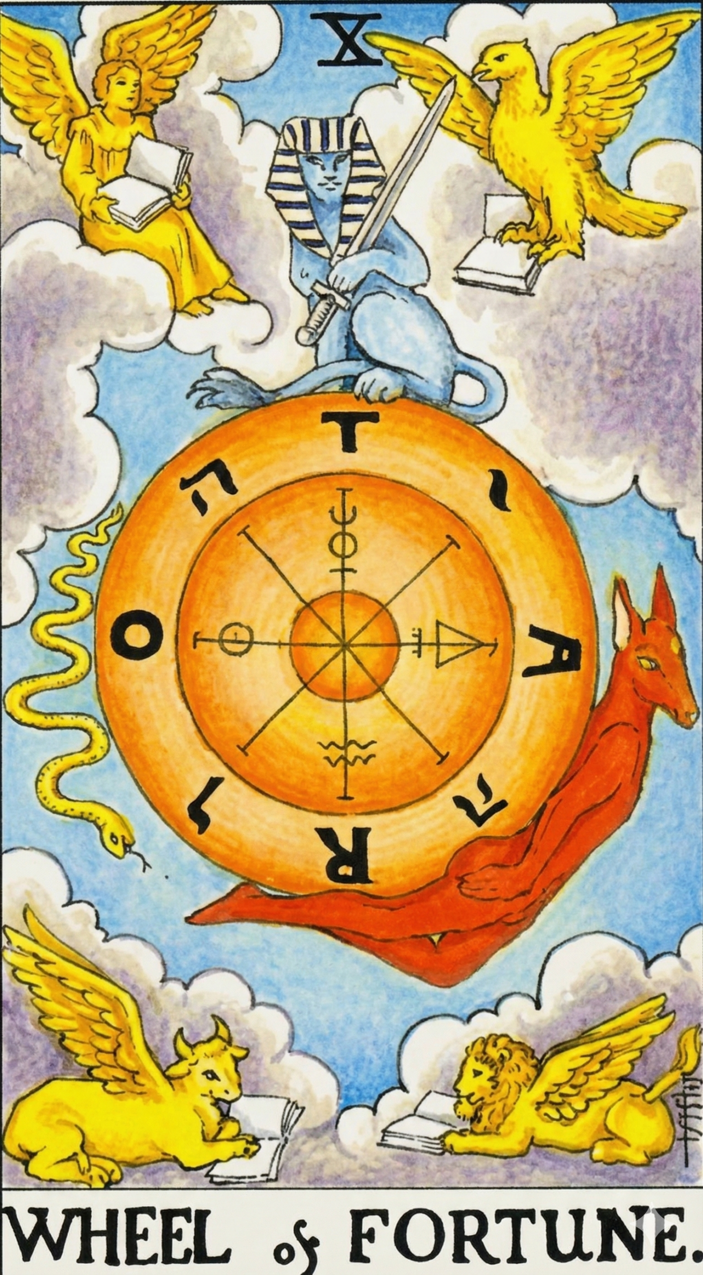 La Ruota della Fortuna – Significato, Parole Chiave e Interpretazione nei Tarocchi