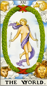 il mondo carta dei tarocchi